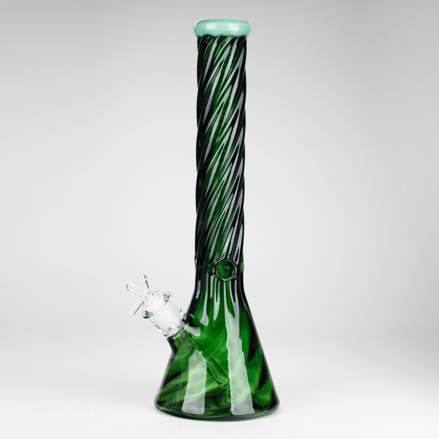 Genie | 16" 9mm Twist Glass Beaker Bong