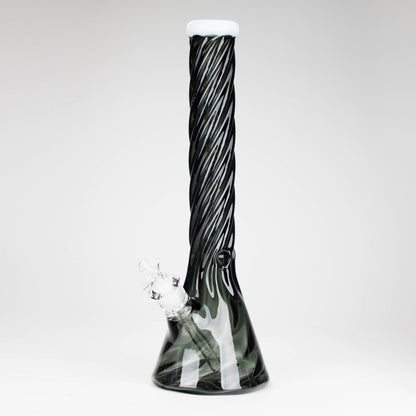 Genie | 16" 9mm Twist Glass Beaker Bong
