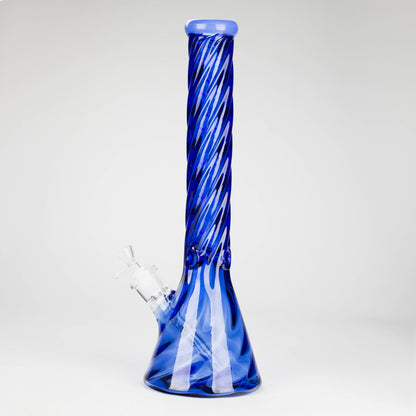 Genie | 16" 9mm Twist Glass Beaker Bong
