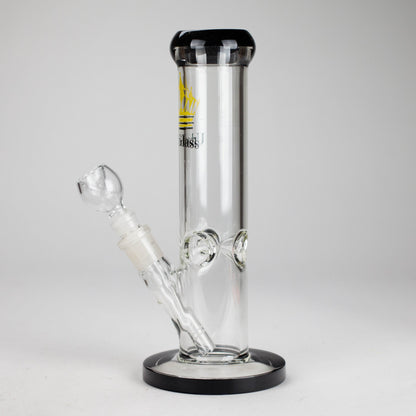 10" Straight Tube Glass Water Bong