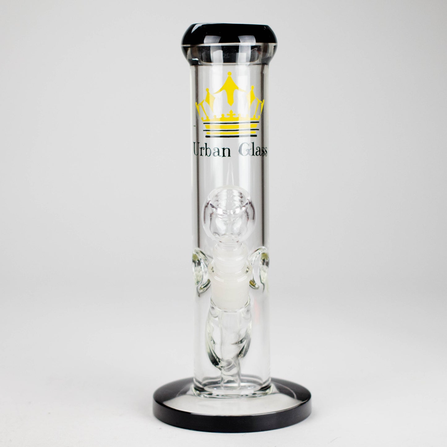 10" Straight Tube Glass Water Bong