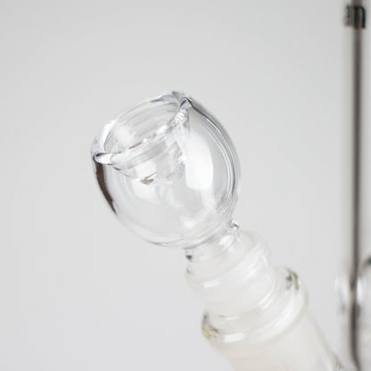 10" Straight Tube Glass Water Bong