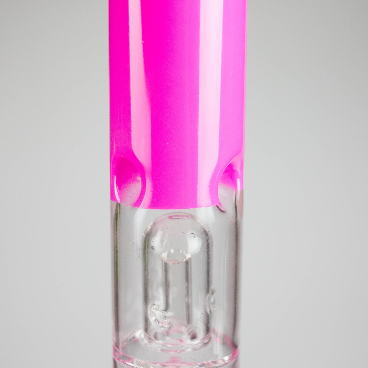 12" Double Perc Fancy Glass Water Bong – Assorted Colors