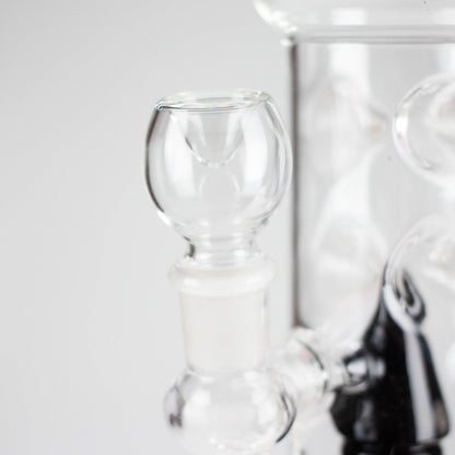 19" Poke Glass Water Bong – Assorted Colors