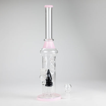 19" Poke Glass Water Bong – Assorted Colors