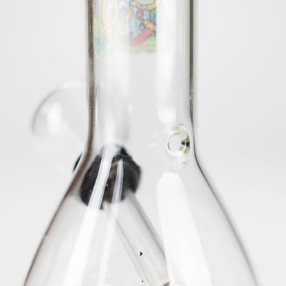 5" Glass Water Bong – Assorted Sticker Design