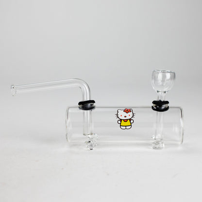 Flat Tank Glass Water Pipe – Assorted Designs
