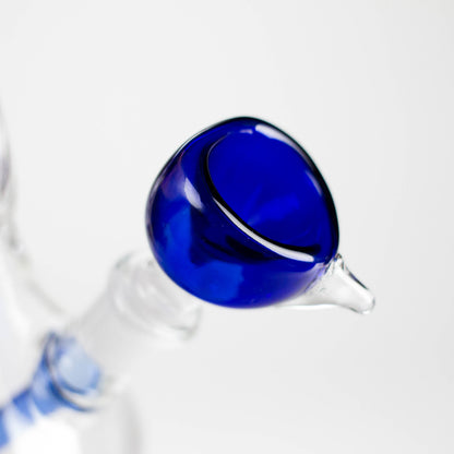7" Twisted Bend Tube Glass Bong – Assorted Colors