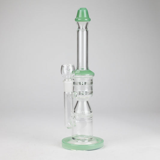 12" Honeycomb Diffuser Glass Water Bong – Assorted Colors