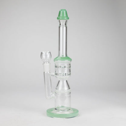 12" Honeycomb Diffuser Glass Water Bong – Assorted Colors