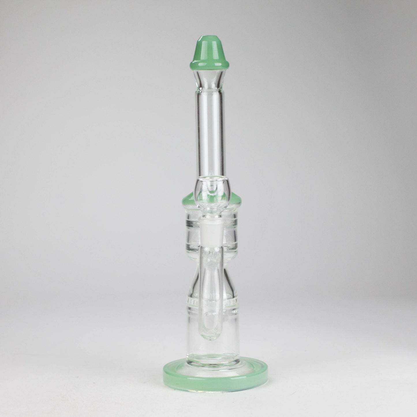 12" Honeycomb Diffuser Glass Water Bong – Assorted Colors