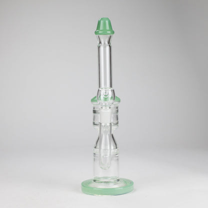 12" Honeycomb Diffuser Glass Water Bong – Assorted Colors
