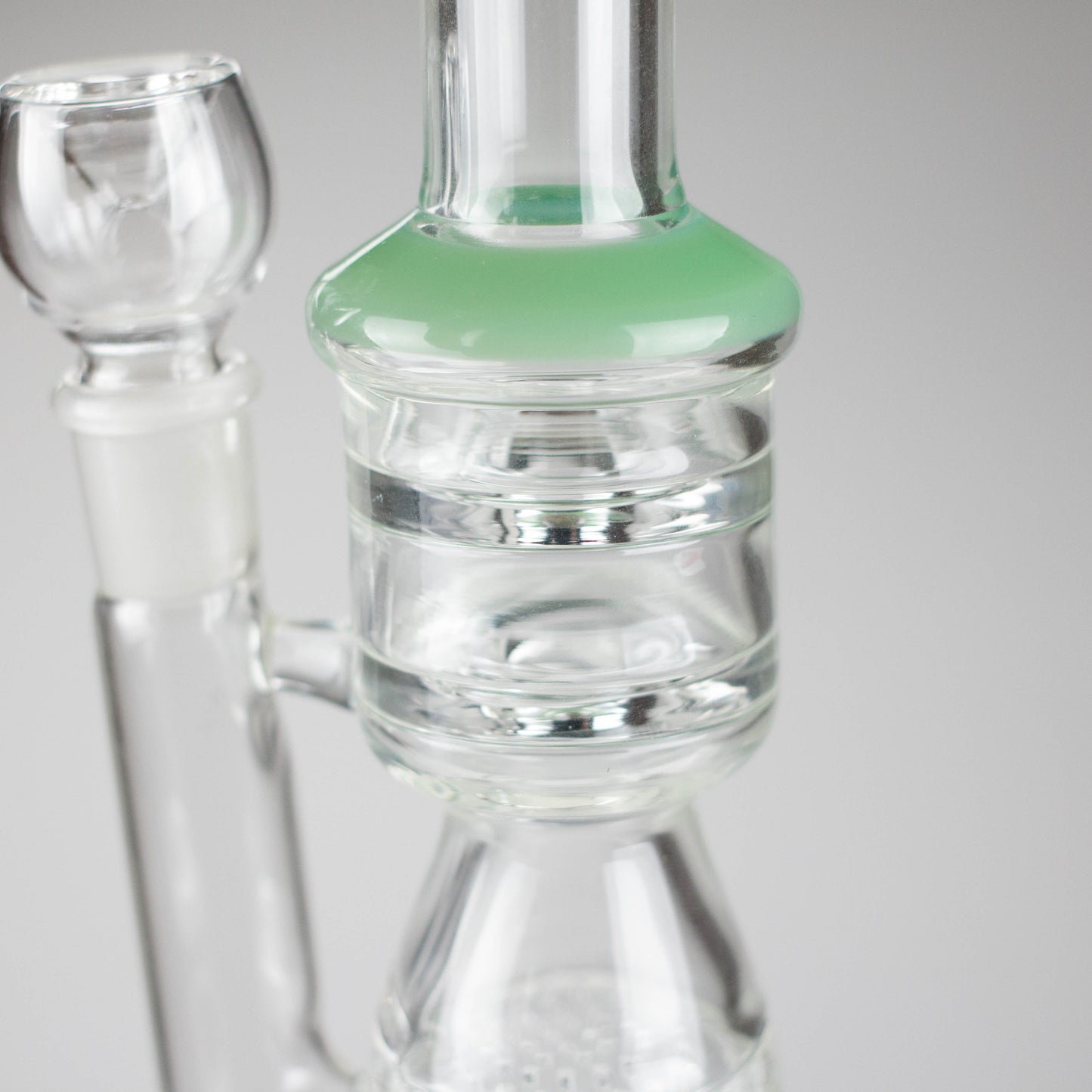 12" Honeycomb Diffuser Glass Water Bong – Assorted Colors