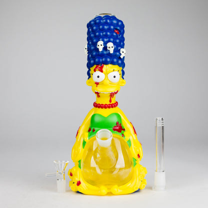 11.5" Blue Hair water pipe