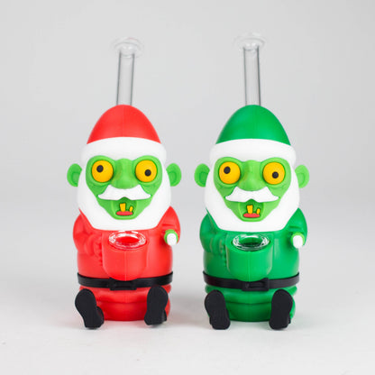 5" Zombie Santa water pipe