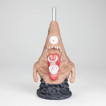 8.6" Vinyl Swamp Monster water pipe