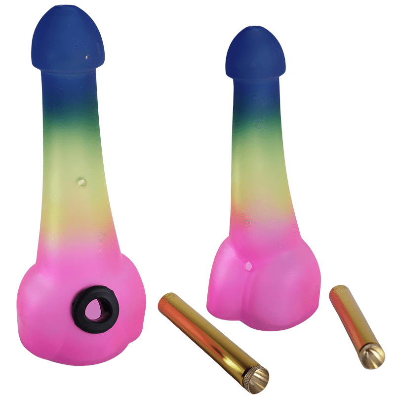 7″ Penis Smoking Glass Pipe