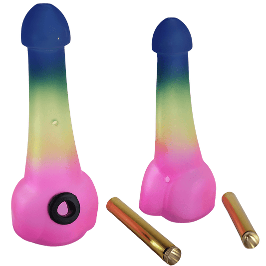 7″ Penis Smoking Glass Pipe