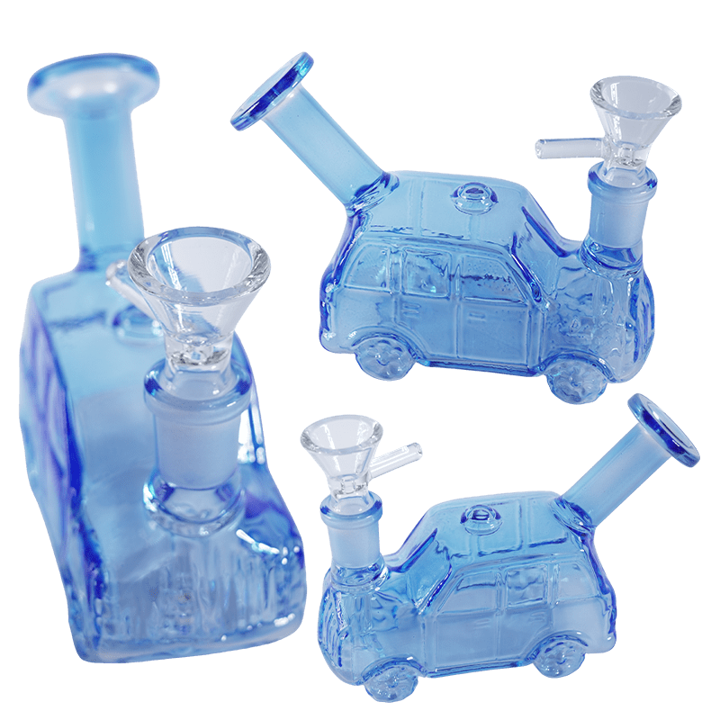 4″ Car Design Mini Water Pipe with 14mm Glass Bowl