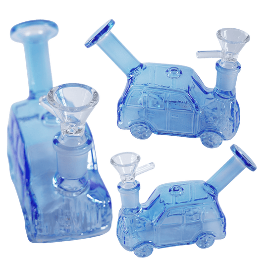 4″ Car Design Mini Water Pipe with 14mm Glass Bowl