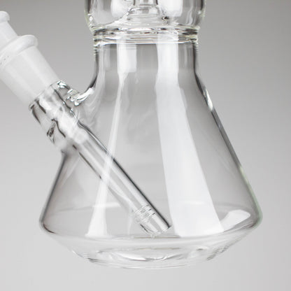 12" Beaker glass water bong with Perc