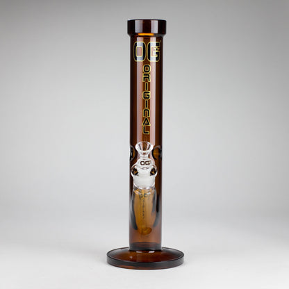 OG Original | 14" Full Colour Straight Tube Glass Water Bong