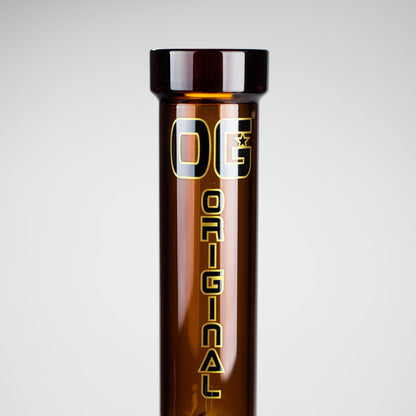 OG Original | 14" Full Colour Straight Tube Glass Water Bong