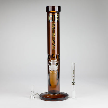 OG Original | 14" Full Colour Straight Tube Glass Water Bong