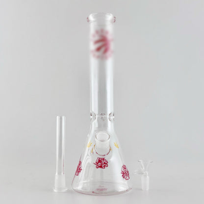 12" Toronto-Themed Beaker Bongs – 4mm Thick Glass
