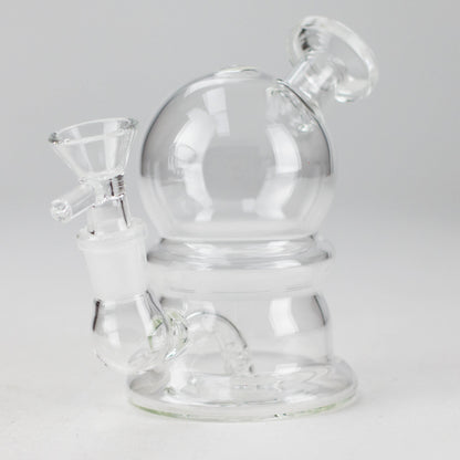 5" Solid Color Electroplate Glass Bong