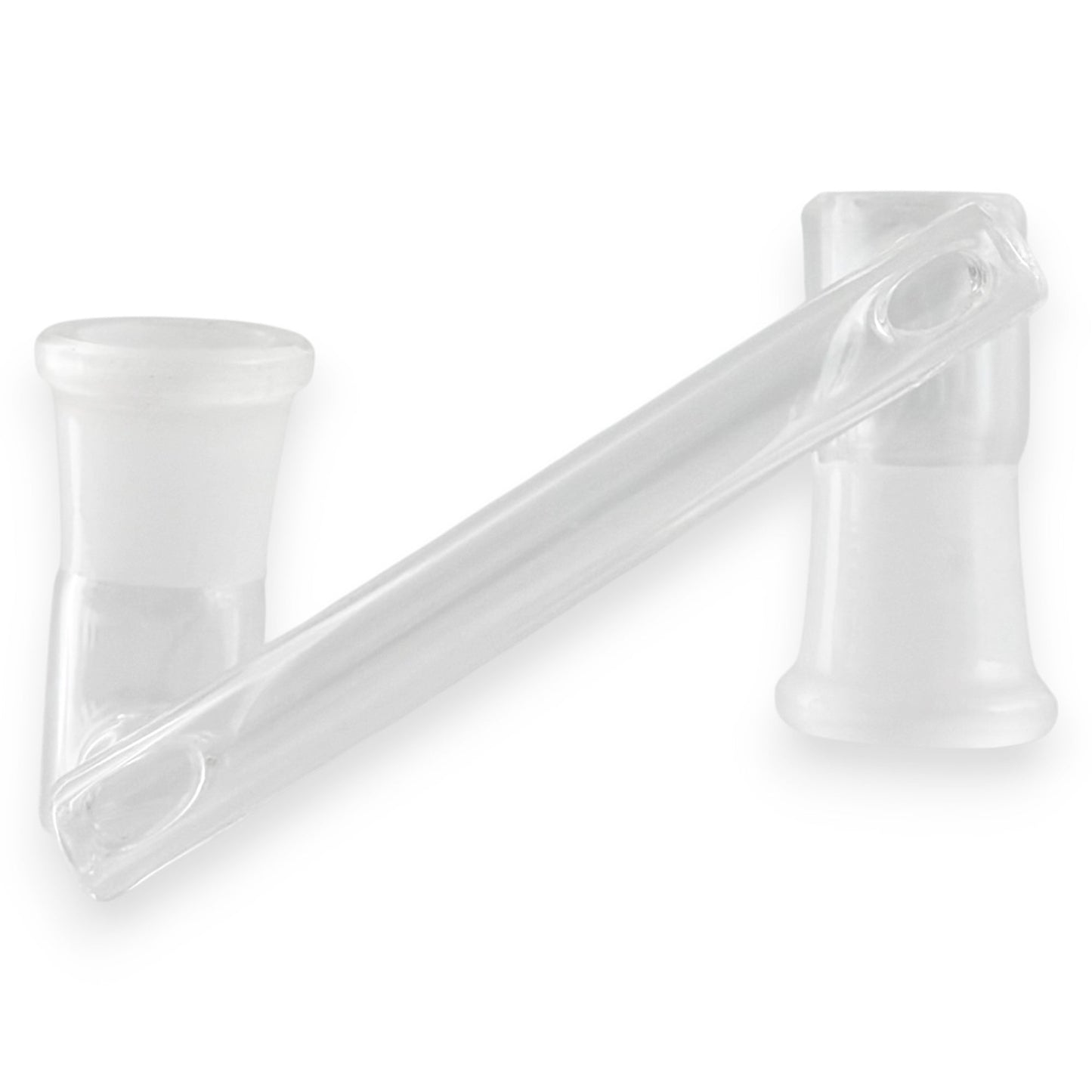 18mm Female to 18mm Female Glass Adapter (Extended Arm)