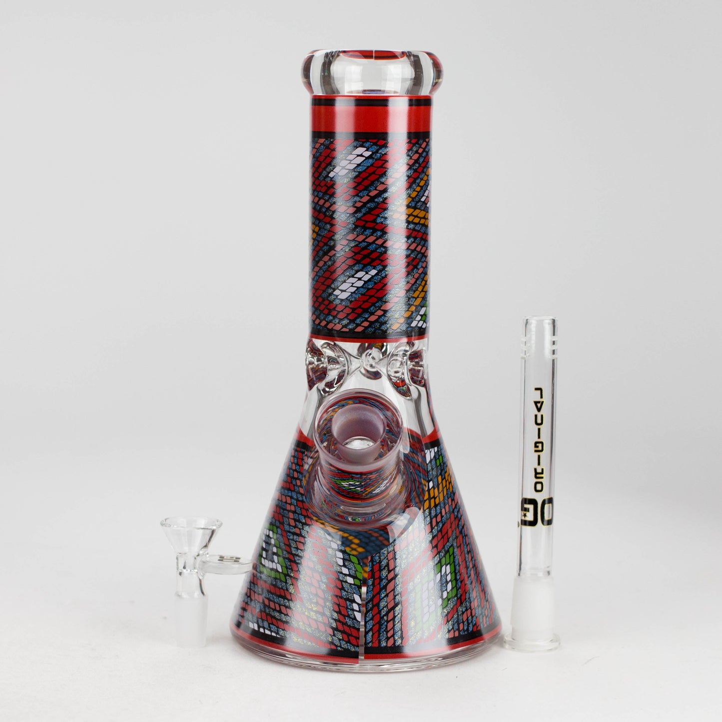 OG Original | 9″ 9 mm Mosaic Pattern Water Pipe
