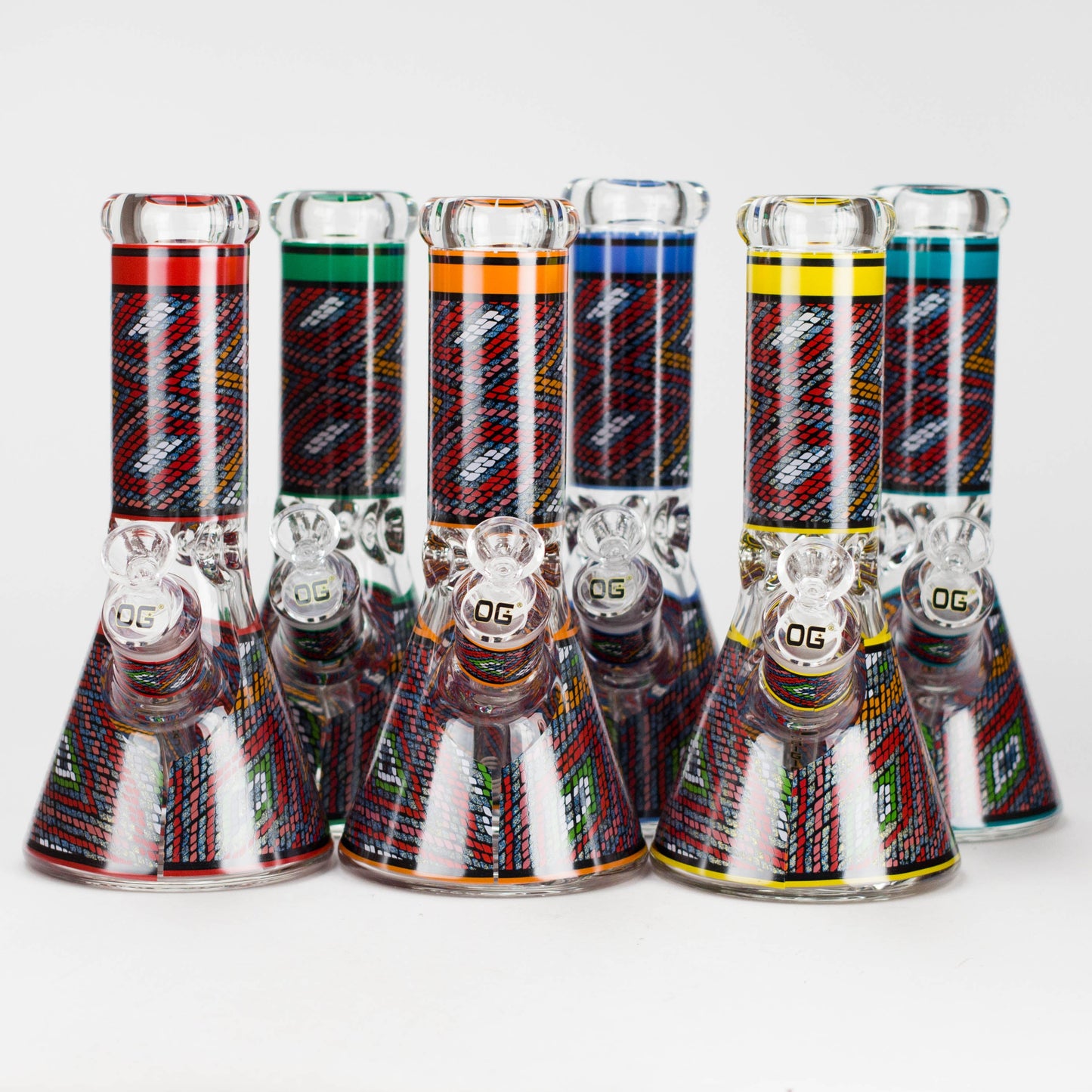 OG Original | 9″ 9 mm Mosaic Pattern Water Pipe