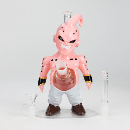 OG Original | 8″ Sassy Alien Vinyl & Glass Water Pipe