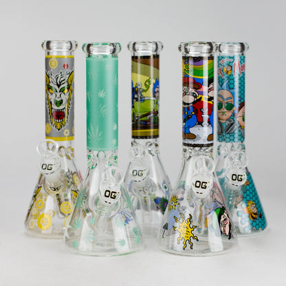 OG Original | 10″ Funky Decal Bongs