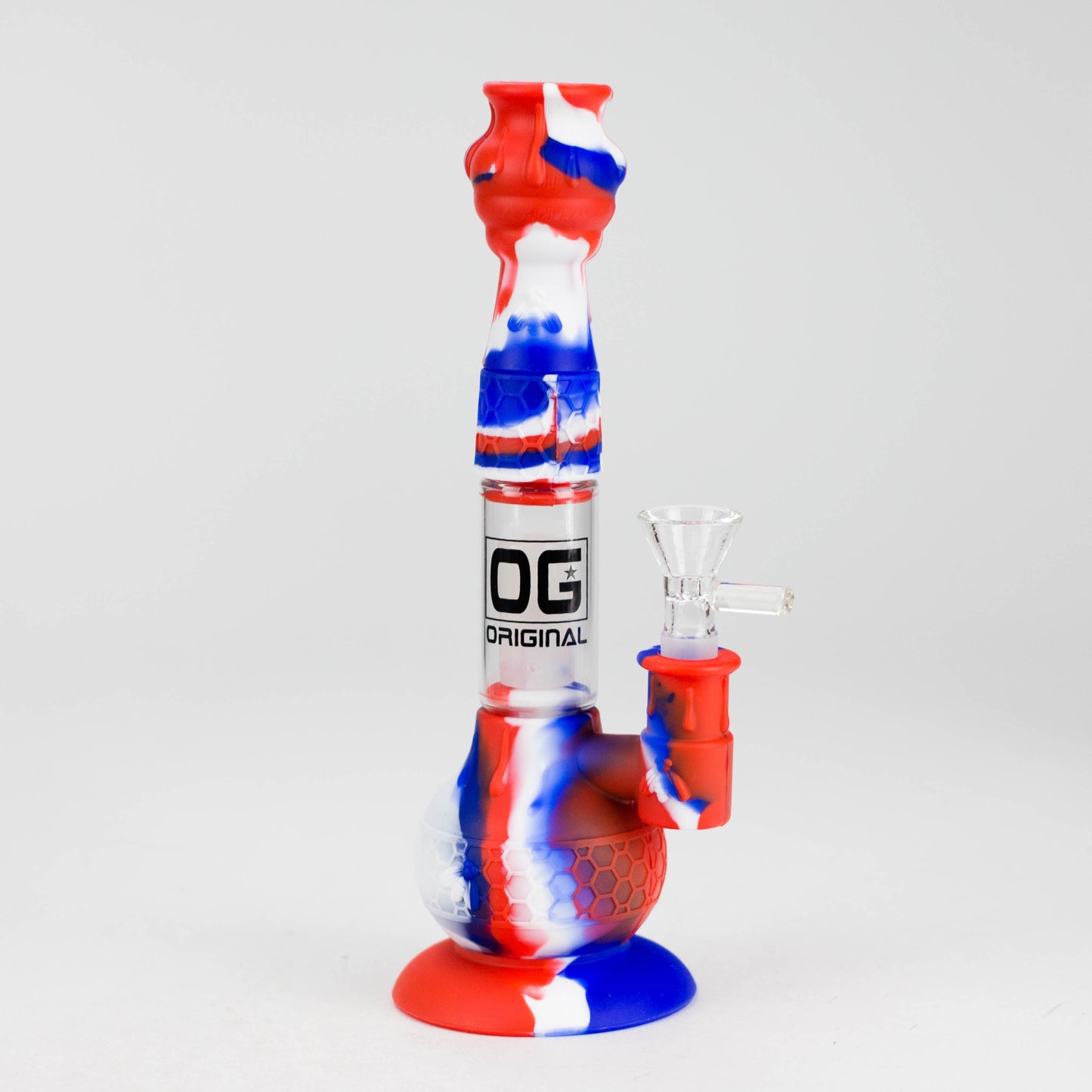 OG Original | 9" Silicone Honeycomb Water pipe