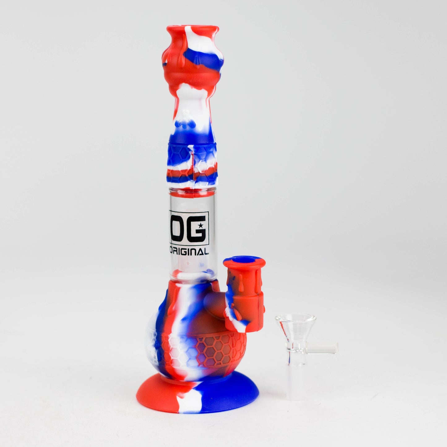 OG Original | 9" Silicone Honeycomb Water pipe