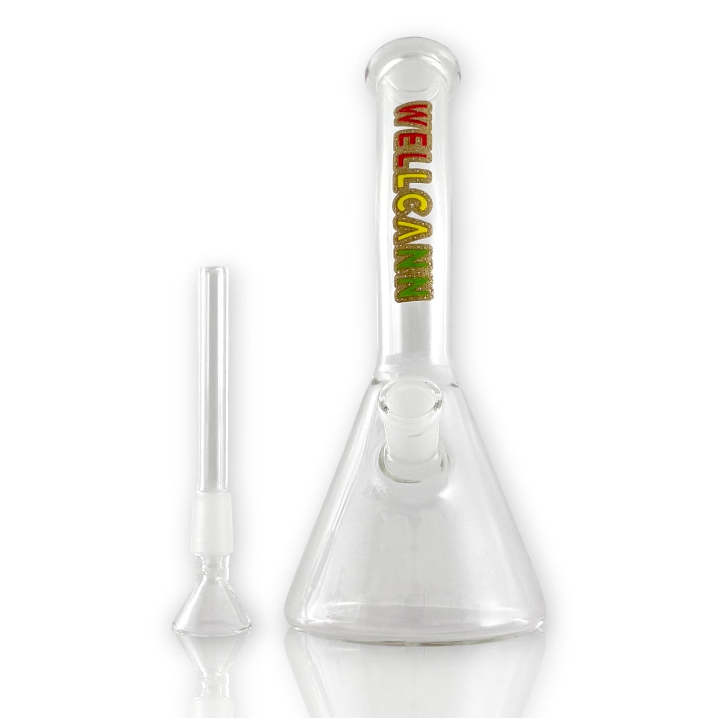 Wellcann | 8" Beaker Glass Bong
