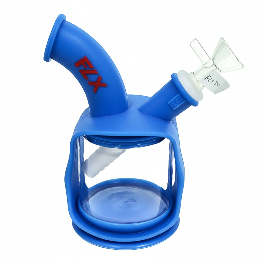 FLX | G700 - 6" Silicone Dekatron Bong