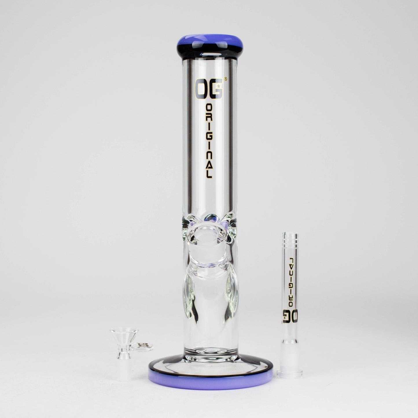 OG Original | 12" 9mm Straight Tube Bong