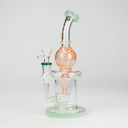 OG Original | 10" Swirly Globe Recycler Rig