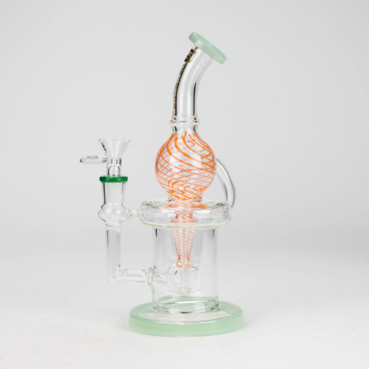 OG Original | 10" Swirly Globe Recycler Rig