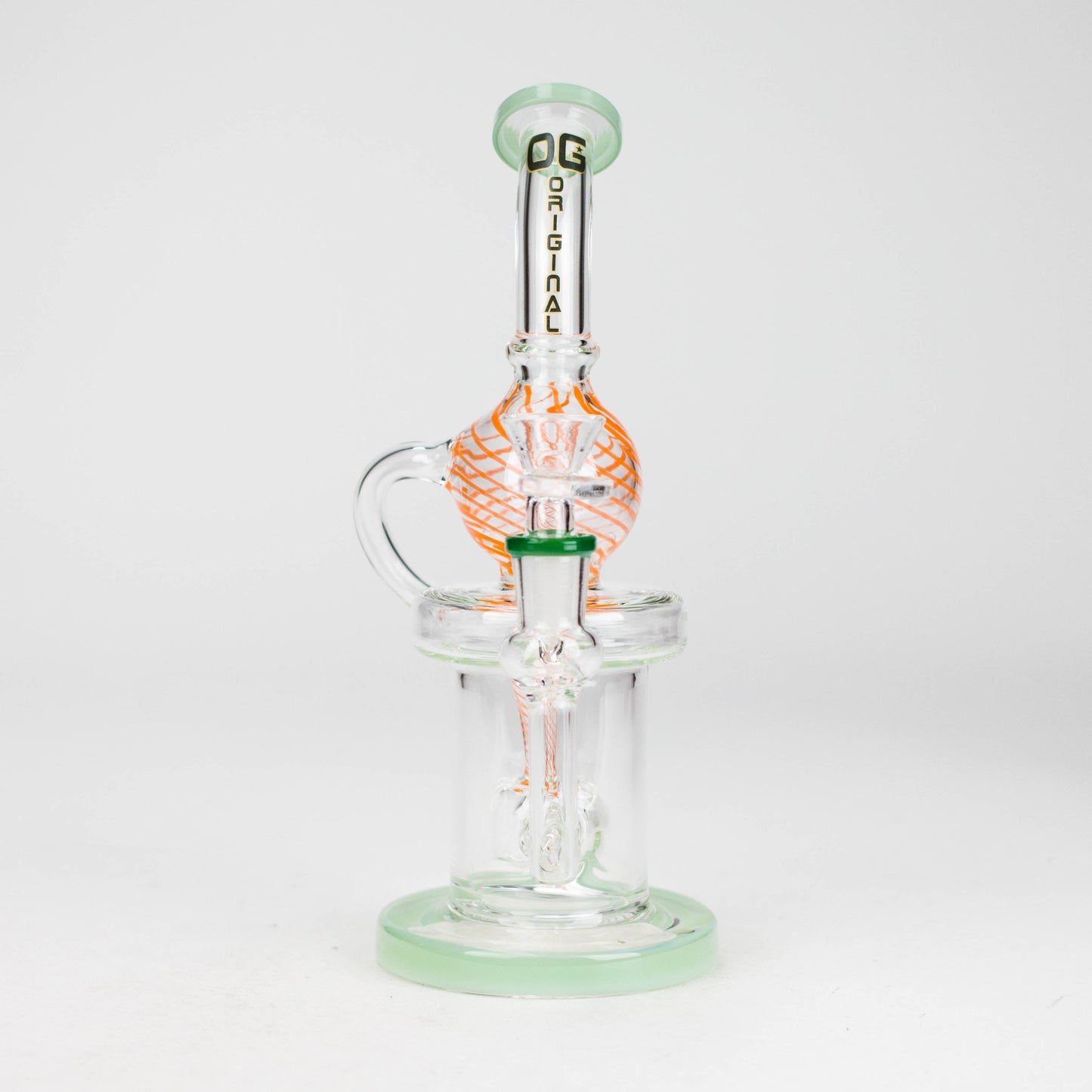OG Original | 10" Swirly Globe Recycler Rig