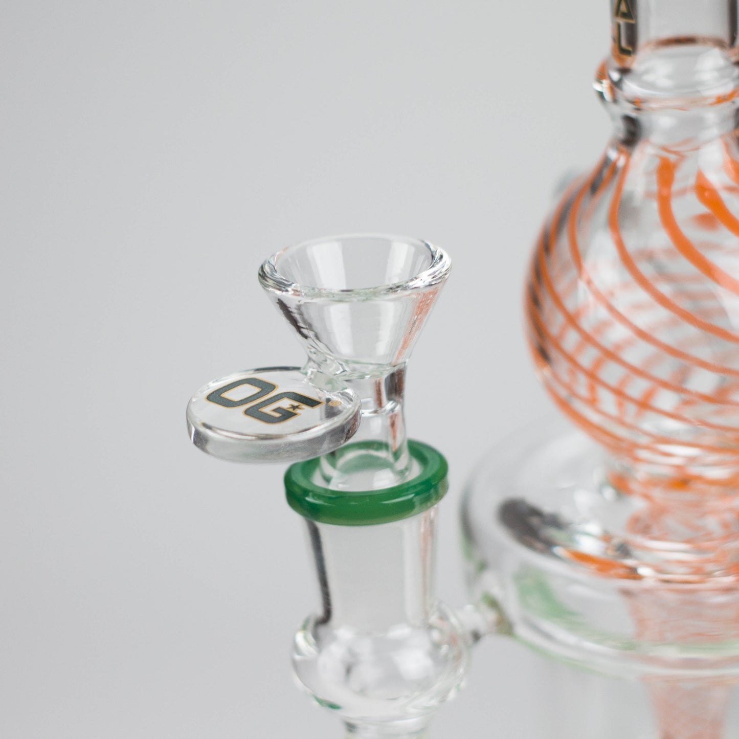 OG Original | 10" Swirly Globe Recycler Rig