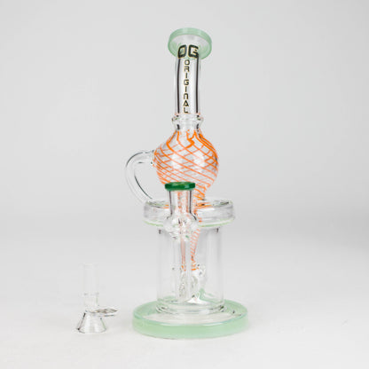 OG Original | 10" Swirly Globe Recycler Rig
