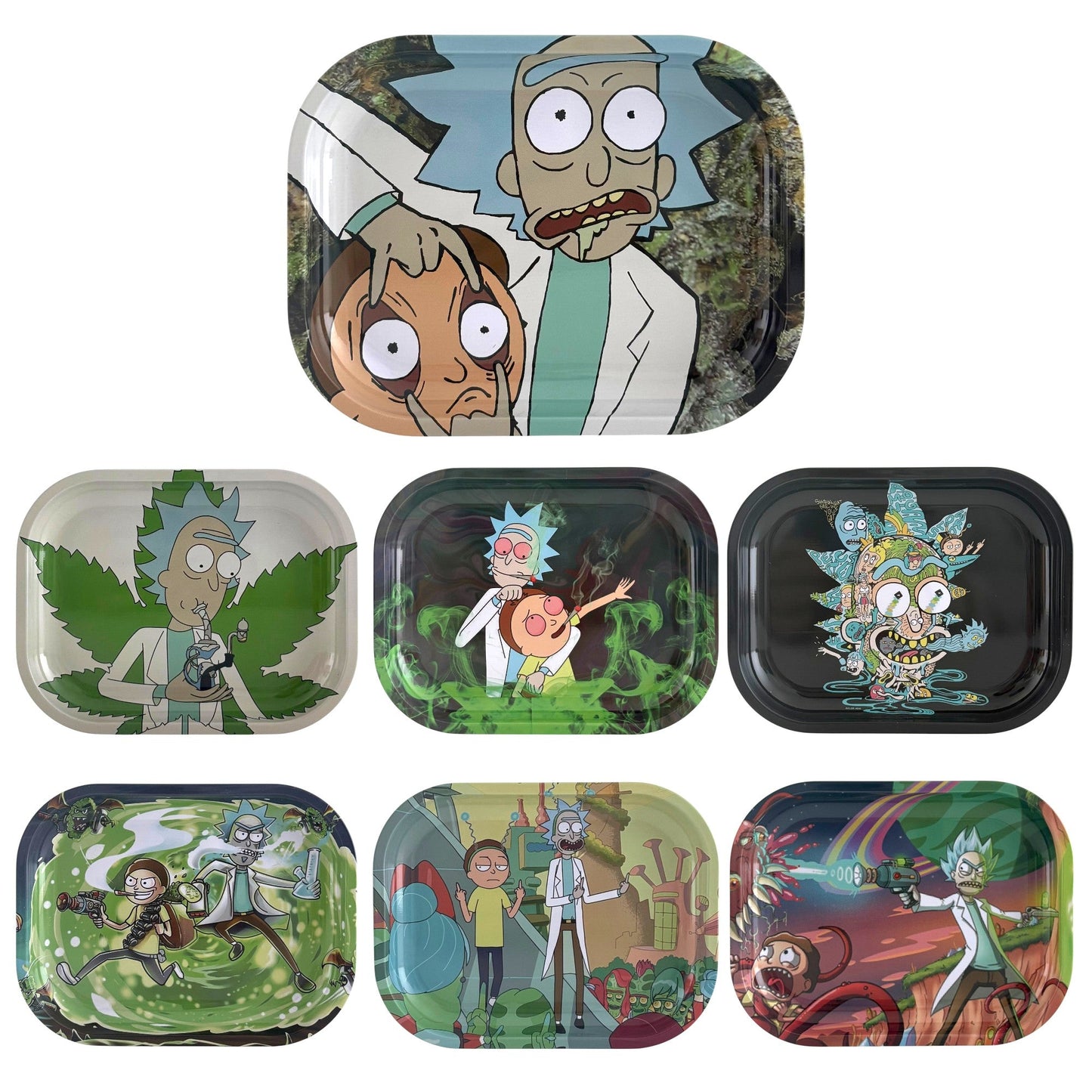 R&M Series Metal Rolling Tray - Small