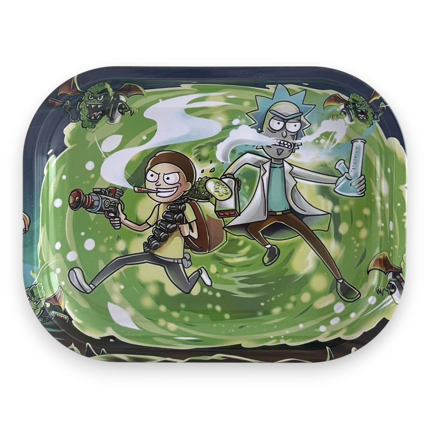 R&M Series Metal Rolling Tray - Small