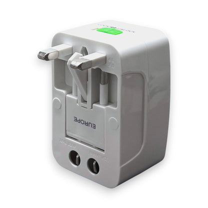 All-in-One International Travel Adapter with Surge Protection