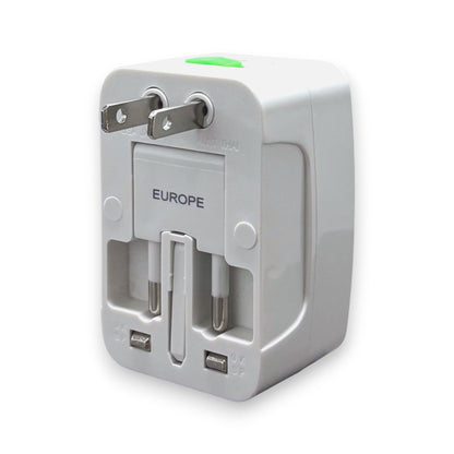 All-in-One International Travel Adapter with Surge Protection