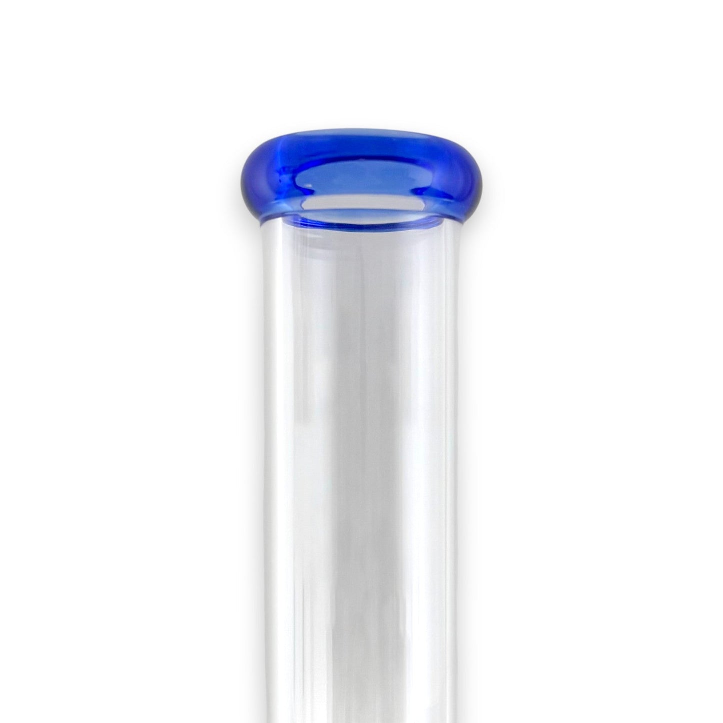 16" Straight Shooter Water Pipe with Screw Percolators - Blue